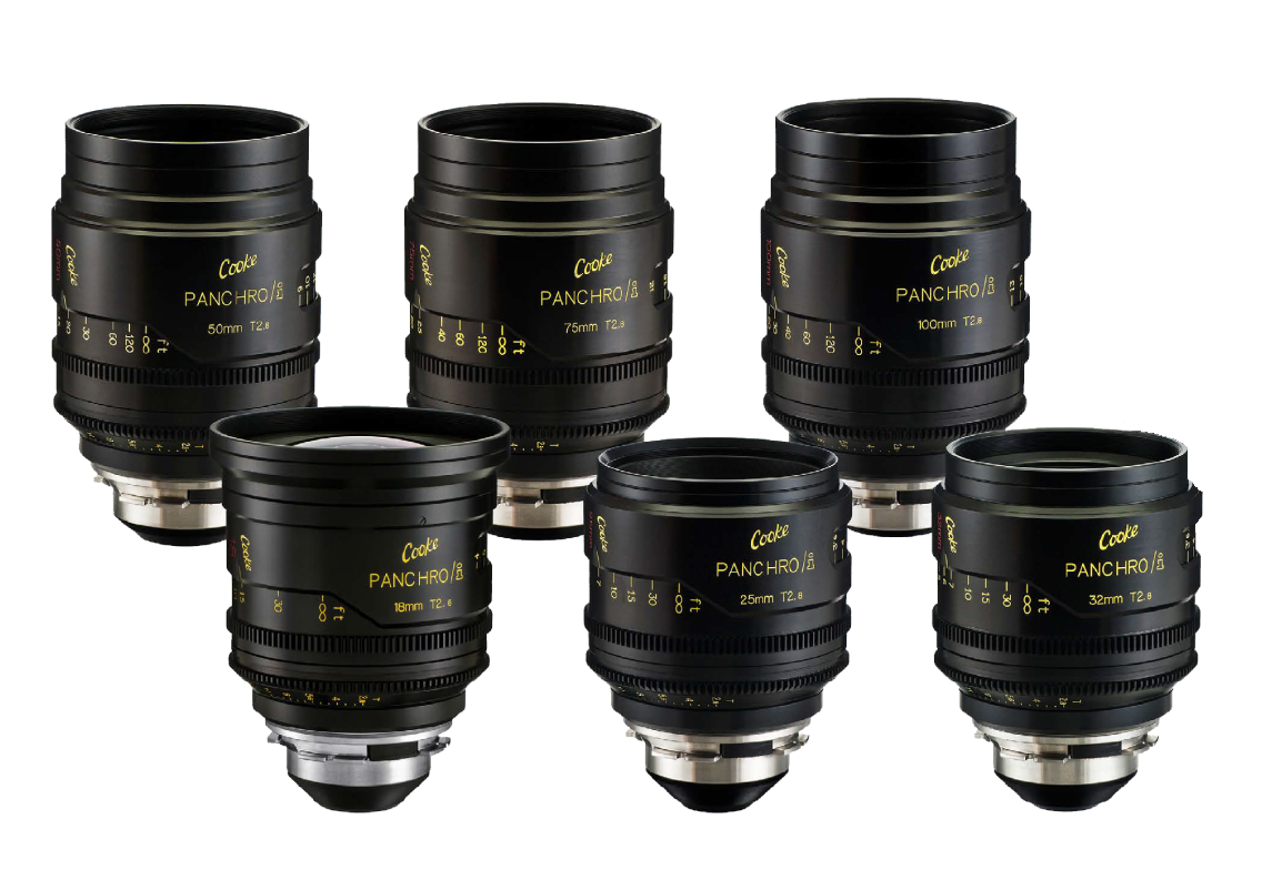 Cooke Panchro Classic/i S3 T2.2 5-lens Prime set (18-75mm/T2.2) Full Frame