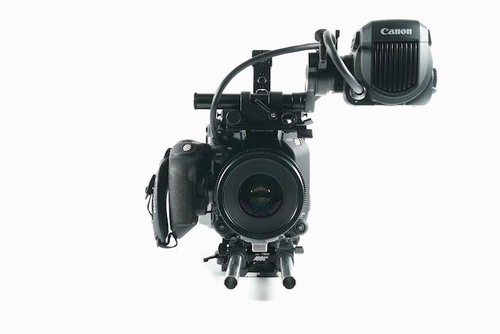 Canon C500 Mk II Rotating (old)