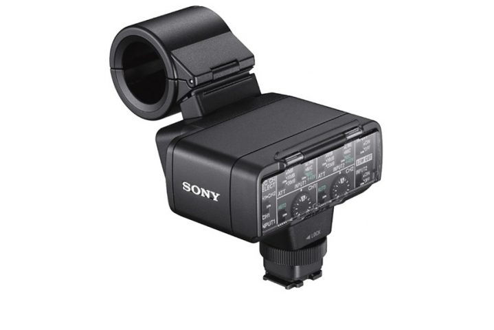 Sony XLR-K2m audio input adapter