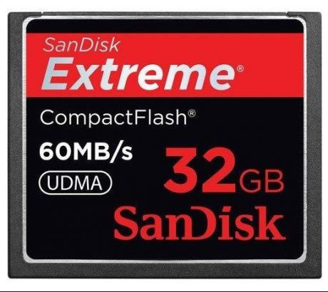Sandisk 32GB CF 60MB-s