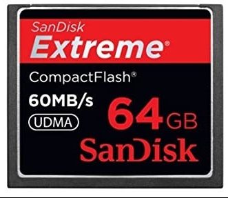 Sandisk 64GB CF 60MB-s Memory Card