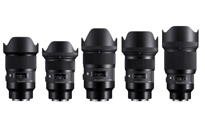 Sigma Art Lenses Full - 5 lens set