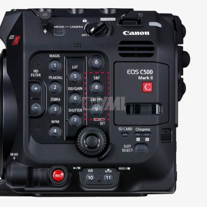 Canon C500 MK II Buttons